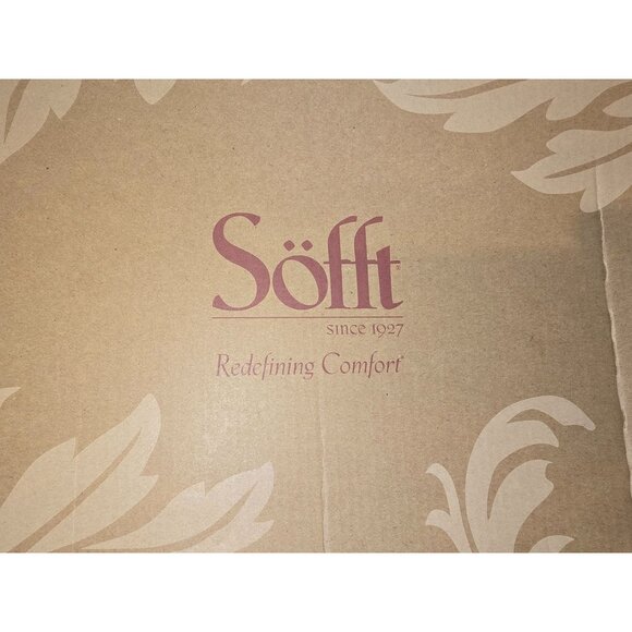 Sofft Sharnell Size 9.5 Black Suede Below Knee Side Zip with Leather ties High H - Picture 5 of 6